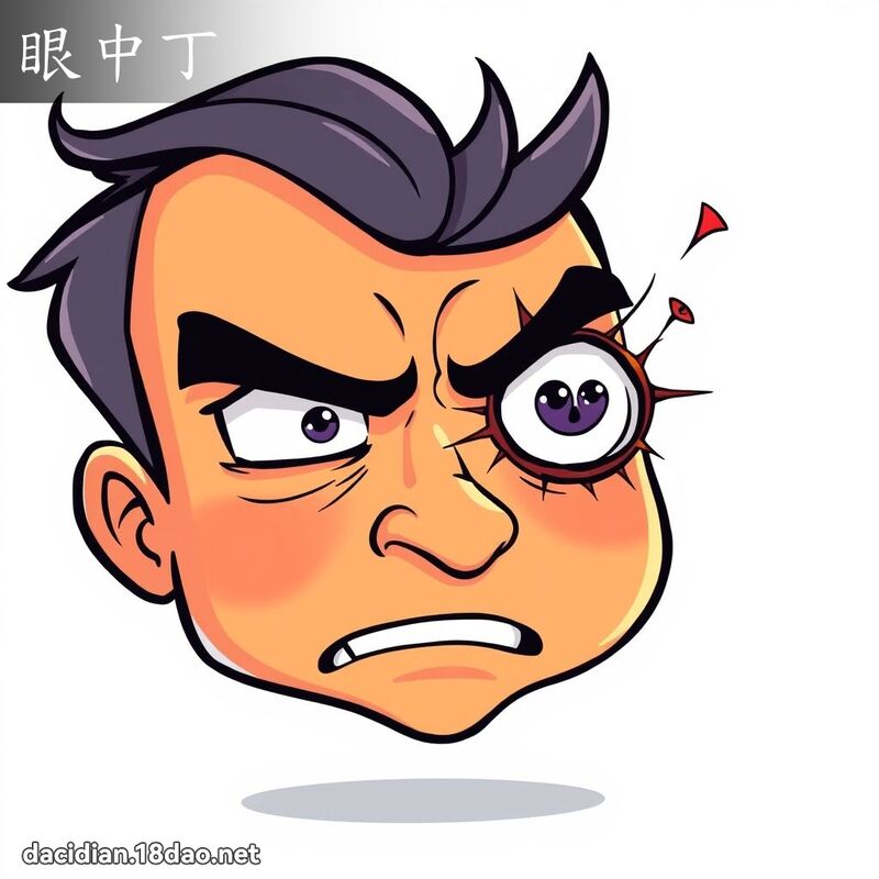 眼中丁 - 国语大辞典配图
