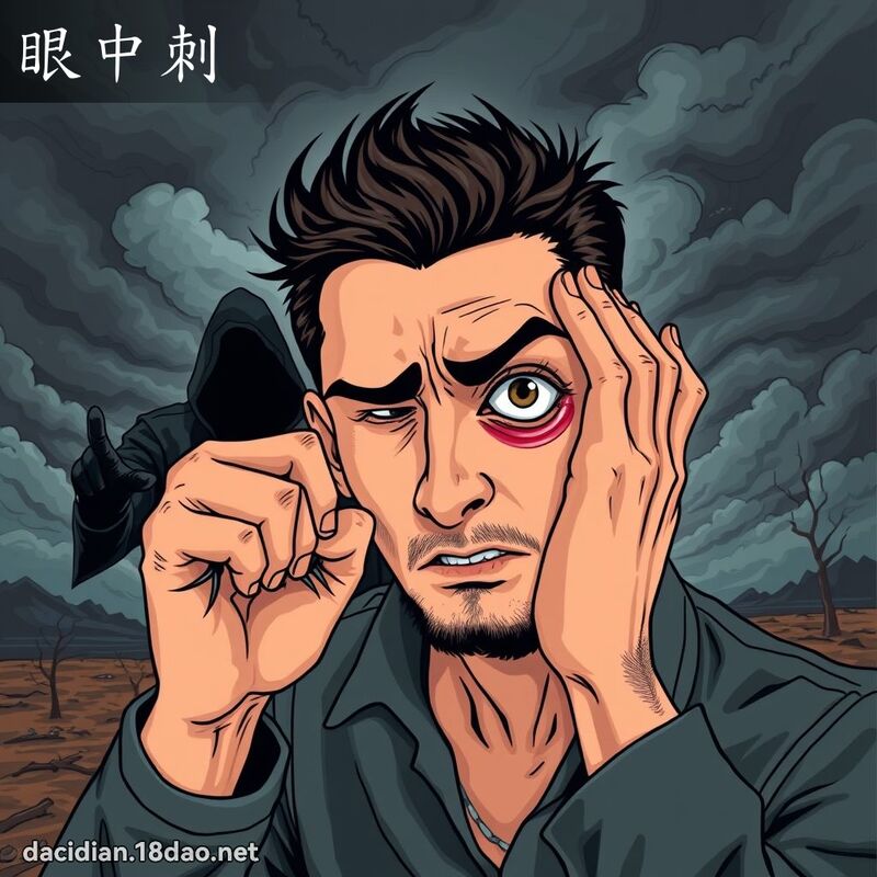 眼中刺 - 国语大辞典配图