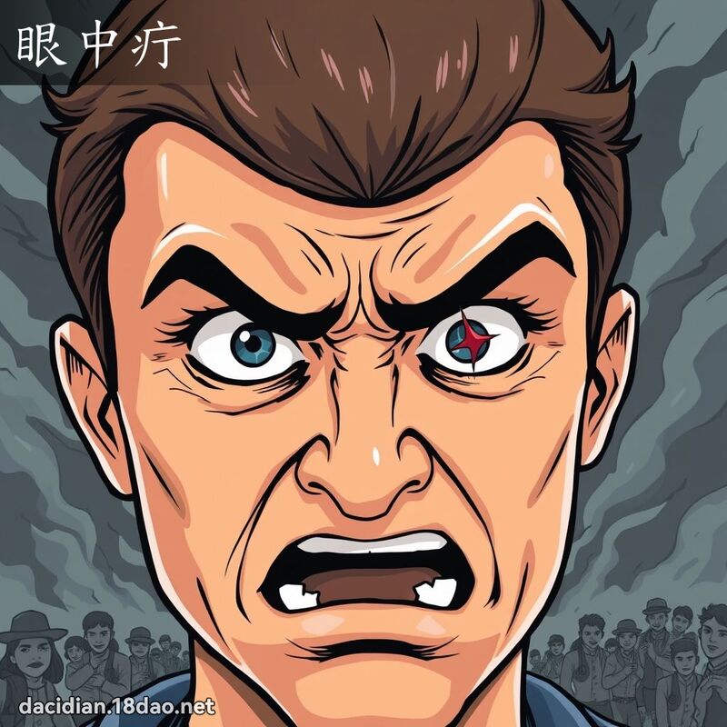 眼中疔 - 國語大辭典配圖