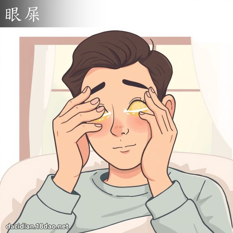 眼屎 - 国语大辞典配图