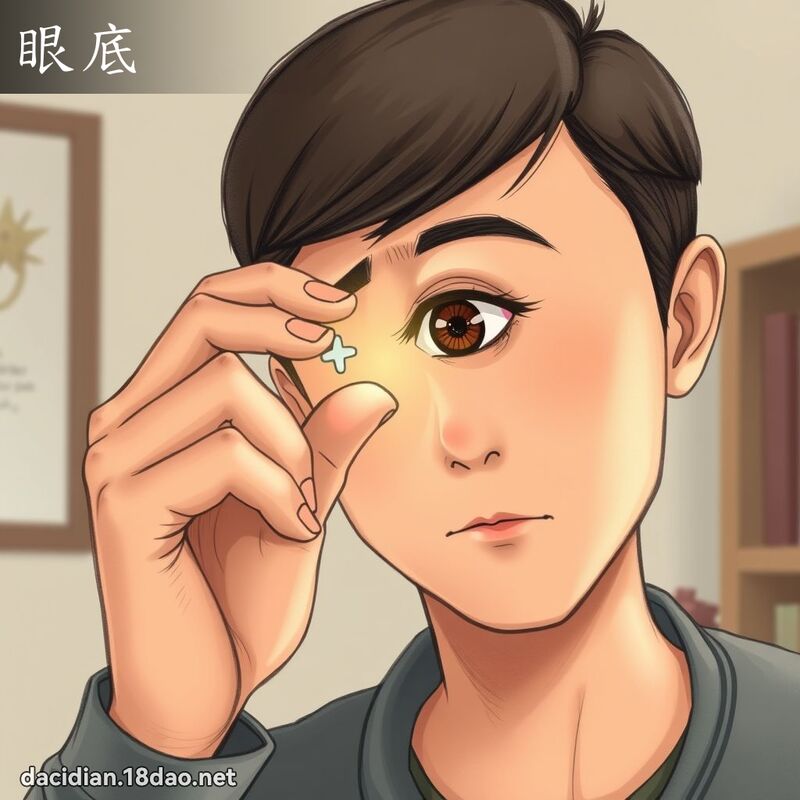 眼底 - 國語大辭典配圖