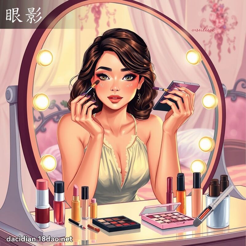 眼影 - 國語大辭典配圖
