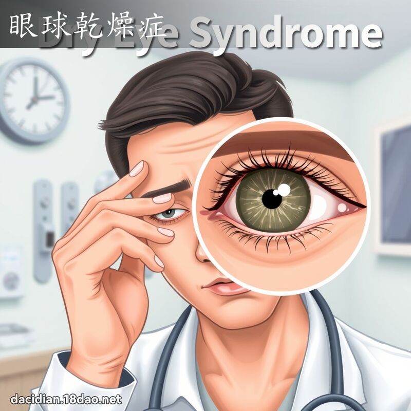 眼球乾燥症 - 國語大辭典配圖