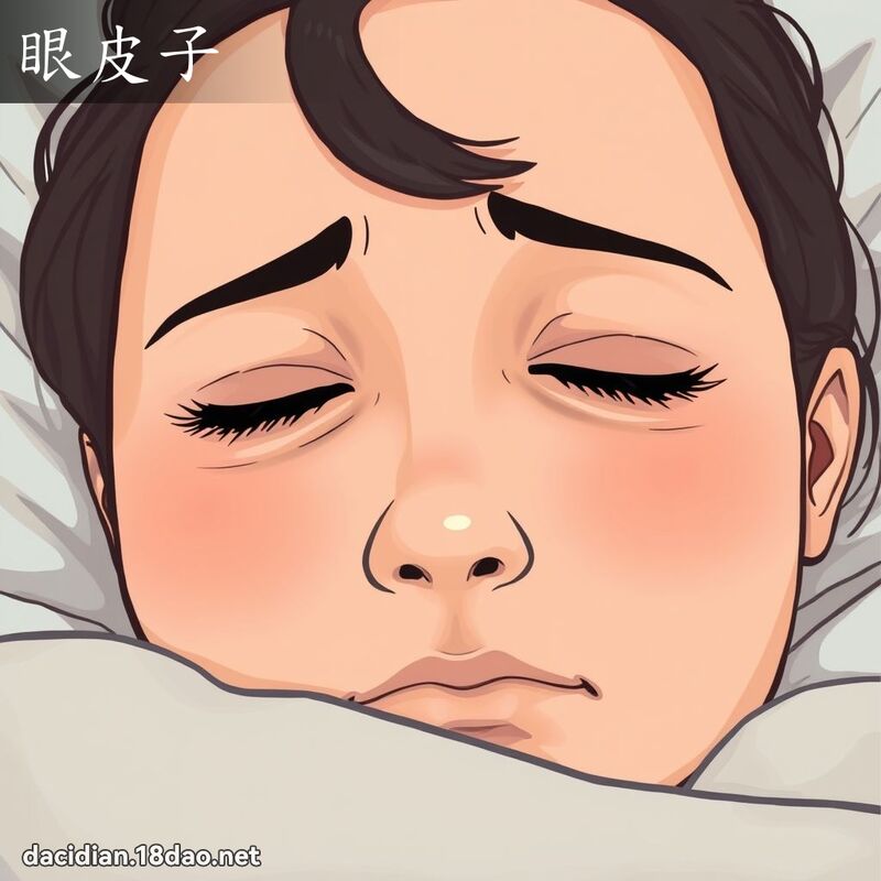 眼皮子 - 國語大辭典配圖