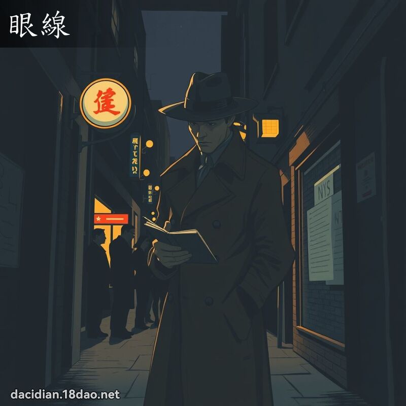 眼線 - 國語大辭典配圖