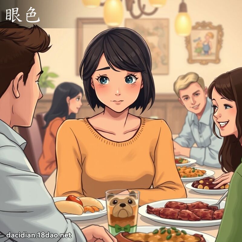 眼色 - 國語大辭典配圖