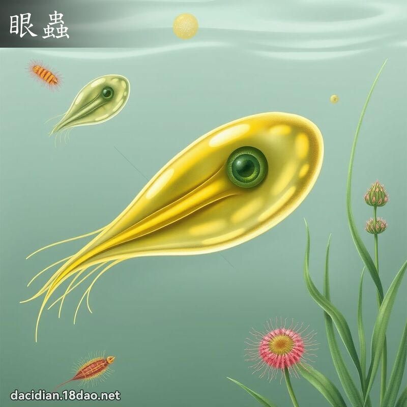眼蟲 - 國語大辭典配圖