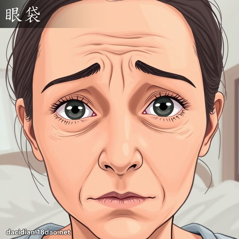 眼袋 - 國語大辭典配圖