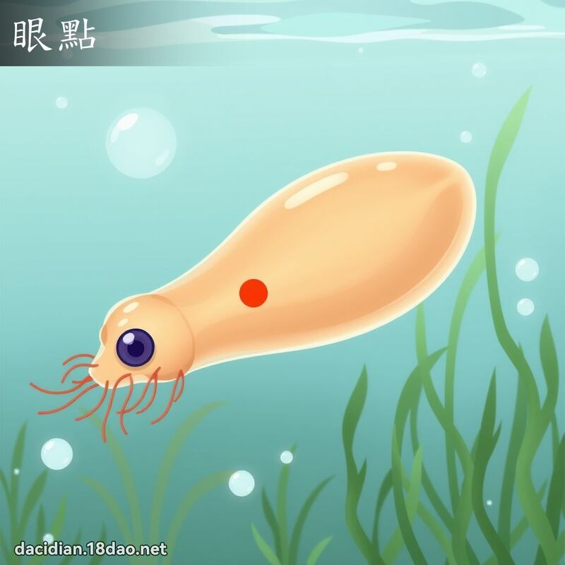 眼點 - 國語大辭典配圖