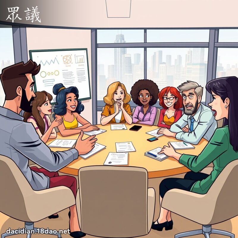 眾议 - 国语大辞典配图