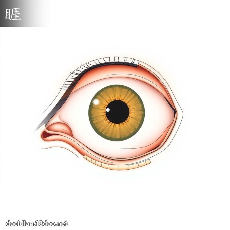 漢字: 睚 (多音字)