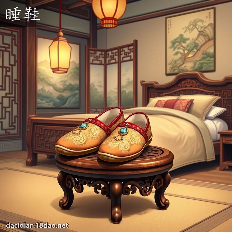 睡鞋 - 國語大辭典配圖