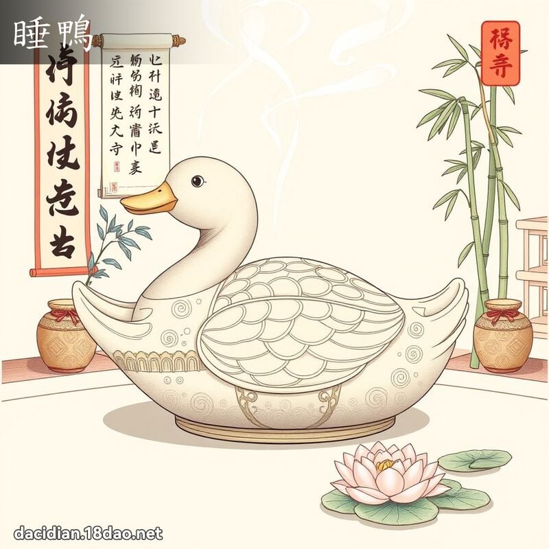 睡鴨 - 國語大辭典配圖