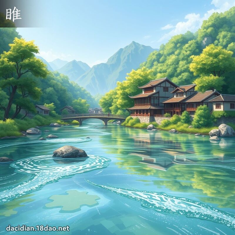 睢 - 国语大辞典配图