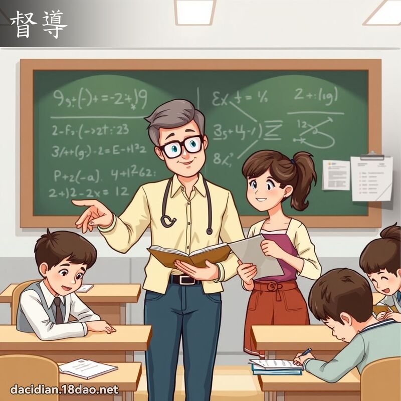 督導 - 國語大辭典配圖