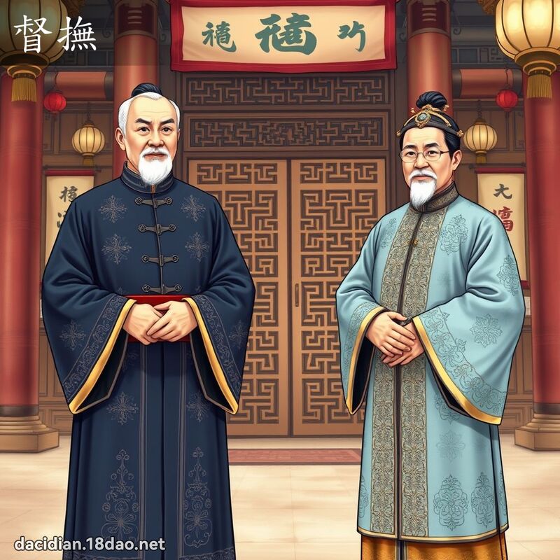 督抚 - 国语大辞典配图