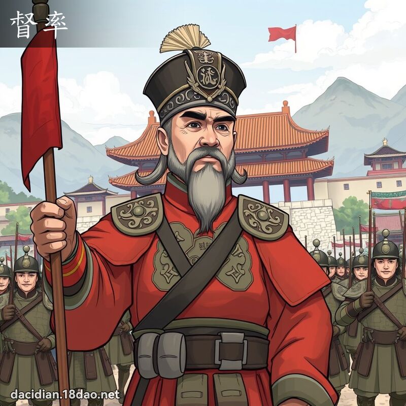 督率 - 國語大辭典配圖