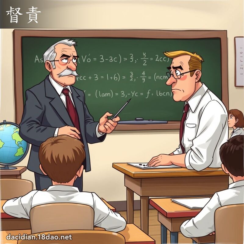 督責 - 國語大辭典配圖
