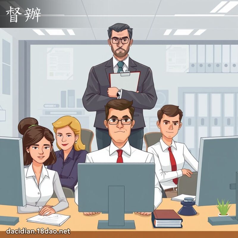 督辦 - 國語大辭典配圖