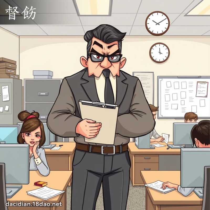 督飭 - 国语大辞典配图