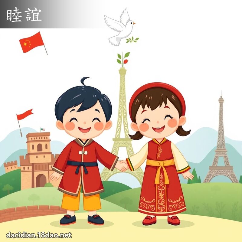 睦谊 - 国语大辞典配图