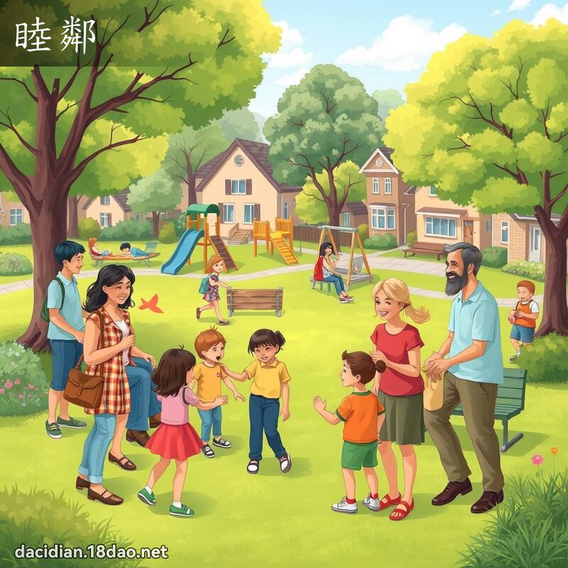 睦邻 - 国语大辞典配图