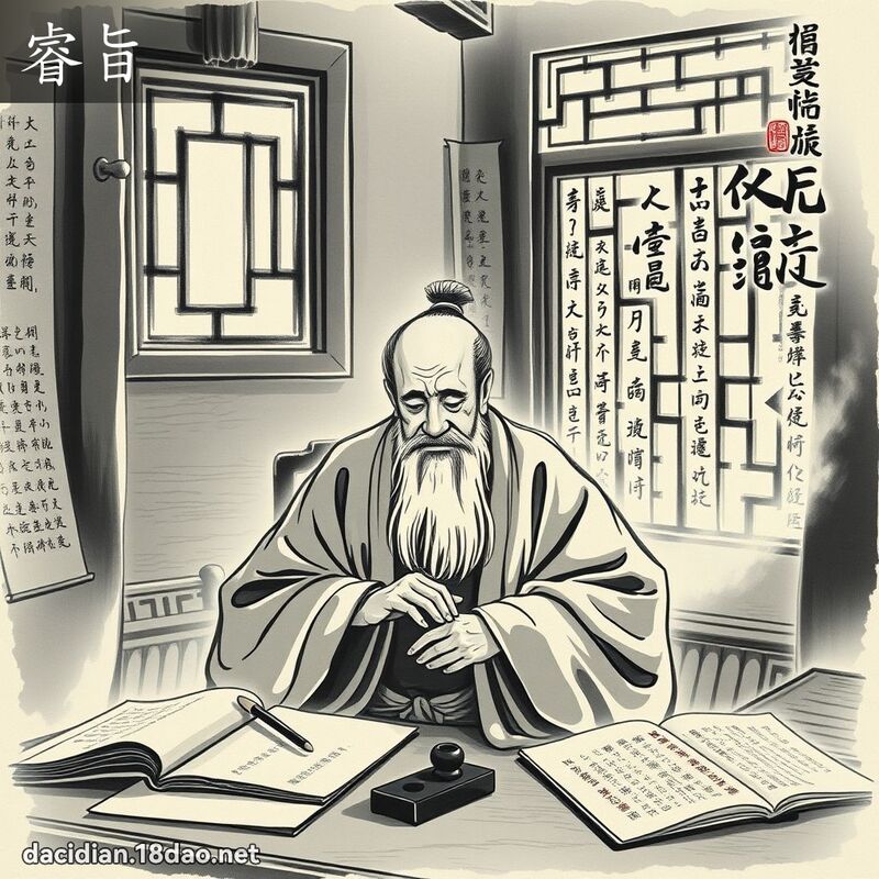 睿旨 - 国语大辞典配图