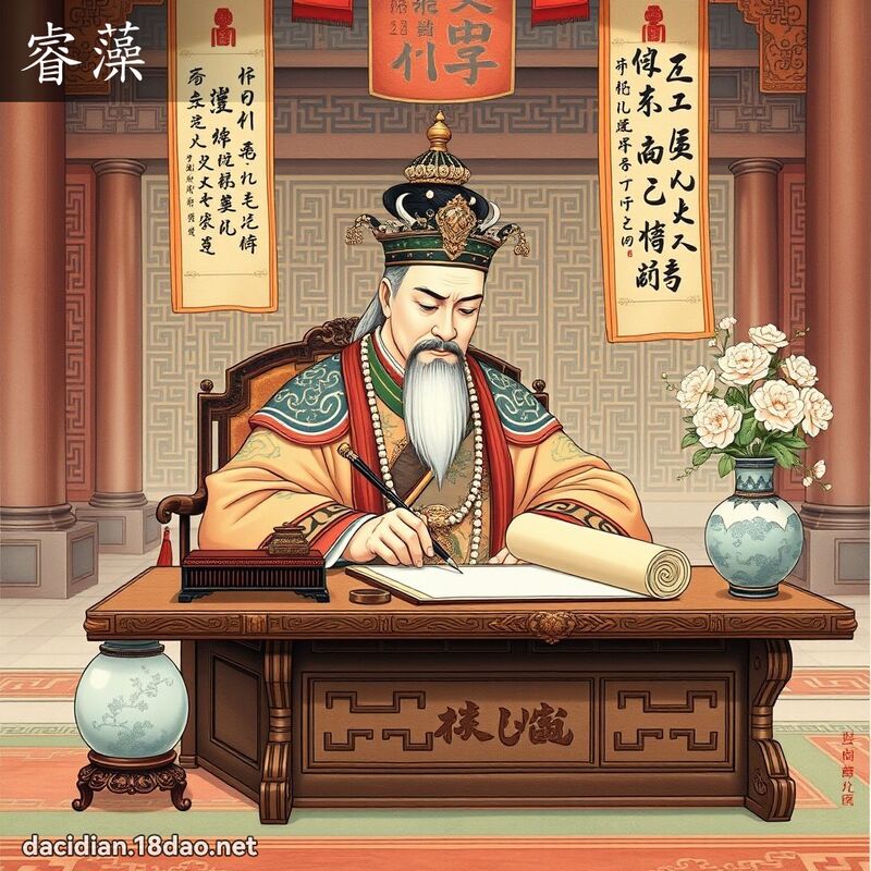 睿藻 - 國語大辭典配圖