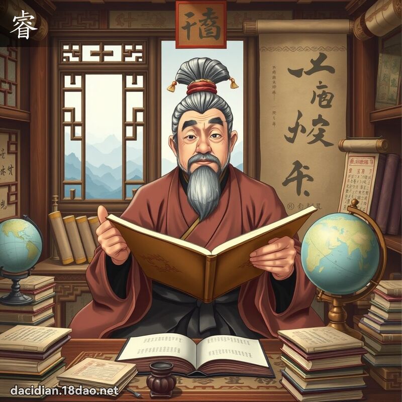 睿 - 國語大辭典配圖