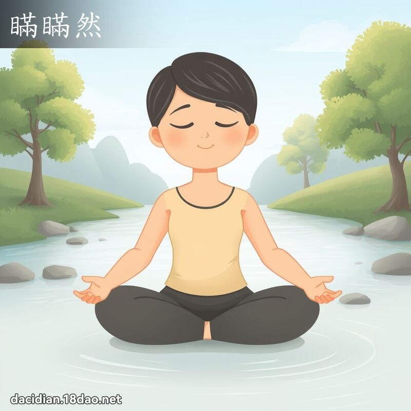 瞞瞞然 - 國語大辭典配圖