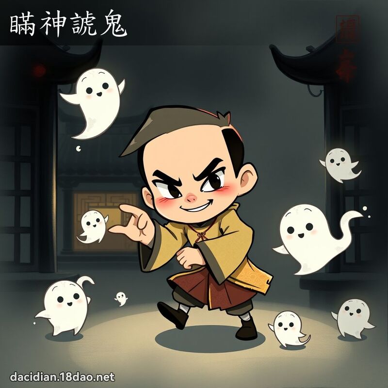 瞞神諕鬼 - 國語大辭典配圖