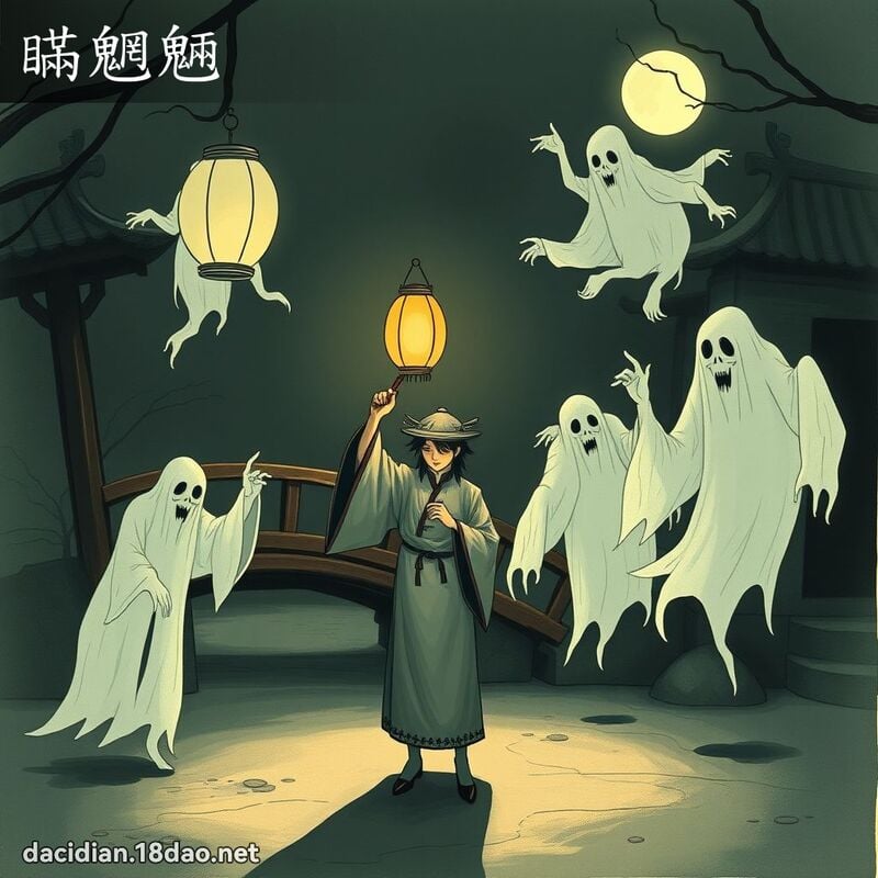 瞞魍魎 - 國語大辭典配圖