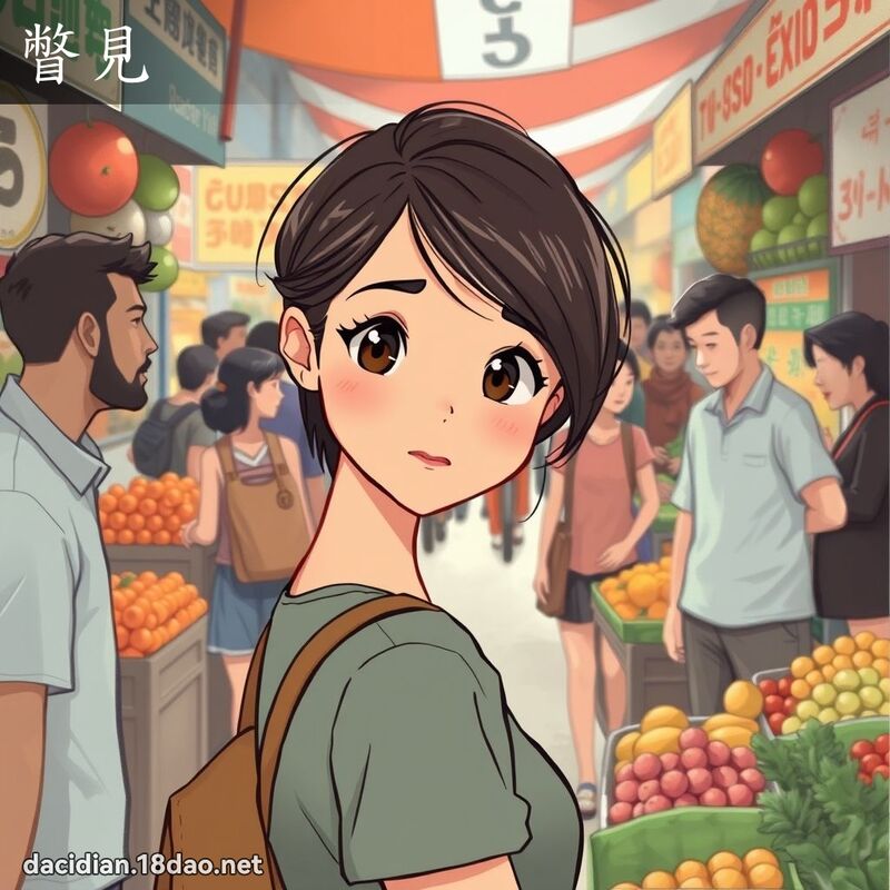 瞥見 - 國語大辭典配圖