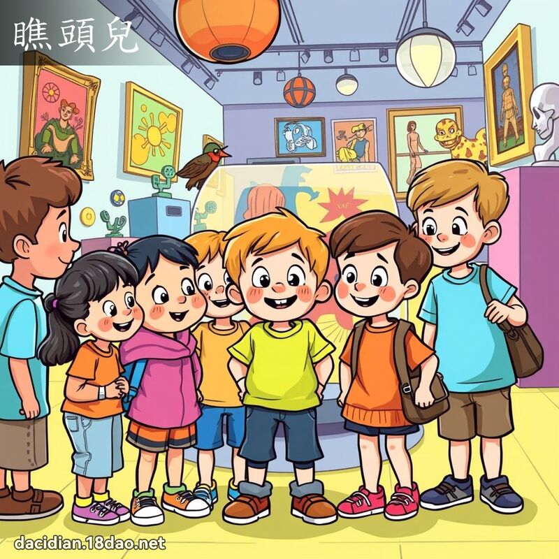 瞧头儿 - 国语大辞典配图