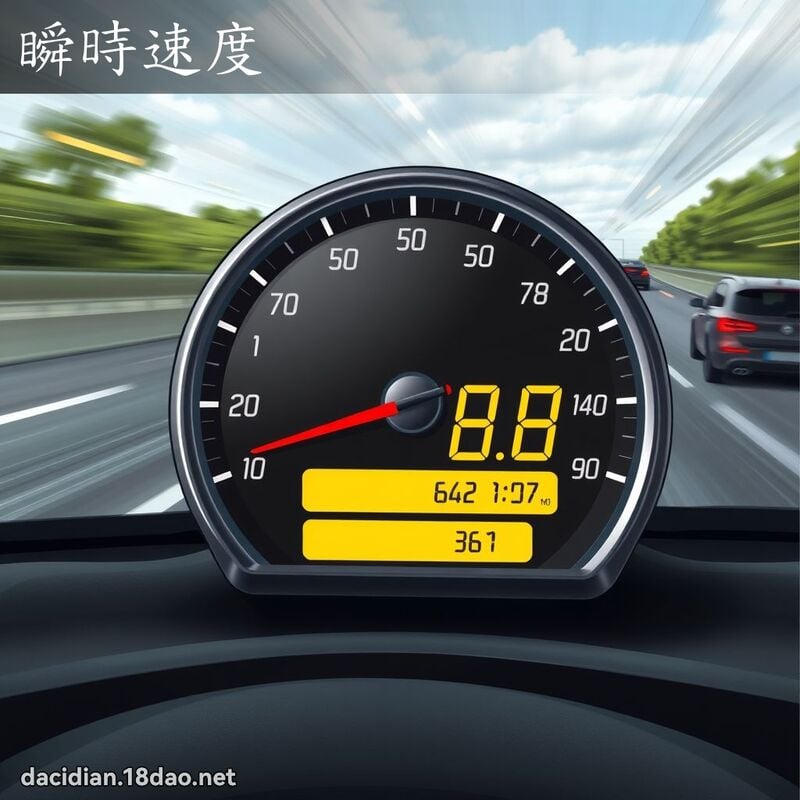 瞬時速度 - 國語大辭典配圖