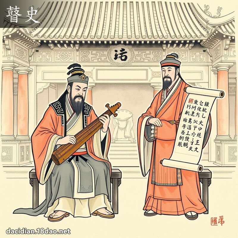 瞽史 - 國語大辭典配圖