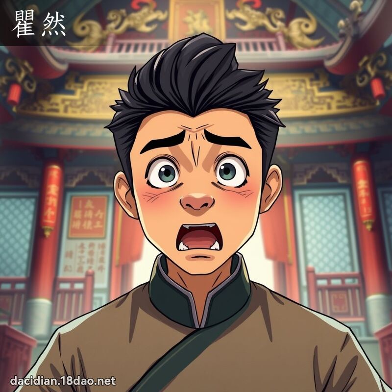 瞿然 - 國語大辭典配圖