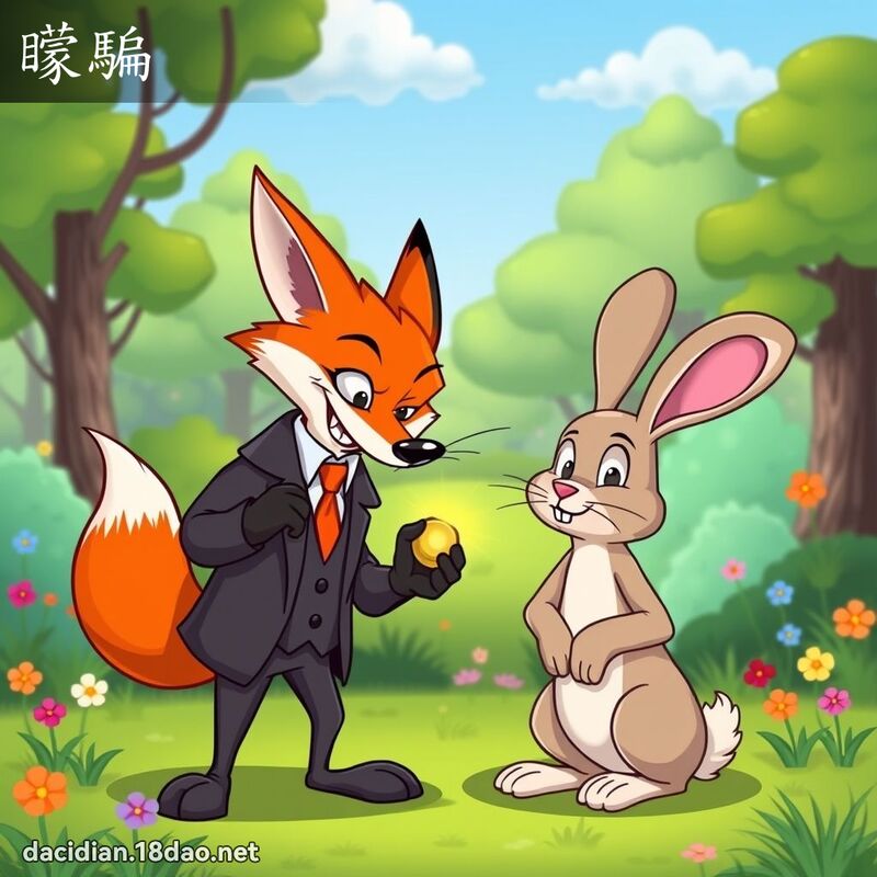 矇騙 - 國語大辭典配圖