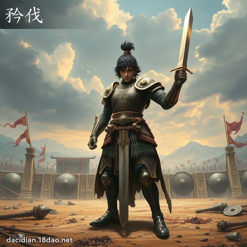 矜伐 - 国语大辞典配图