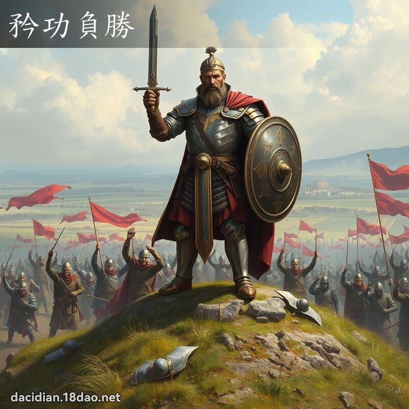 矜功负胜 - 国语大辞典配图