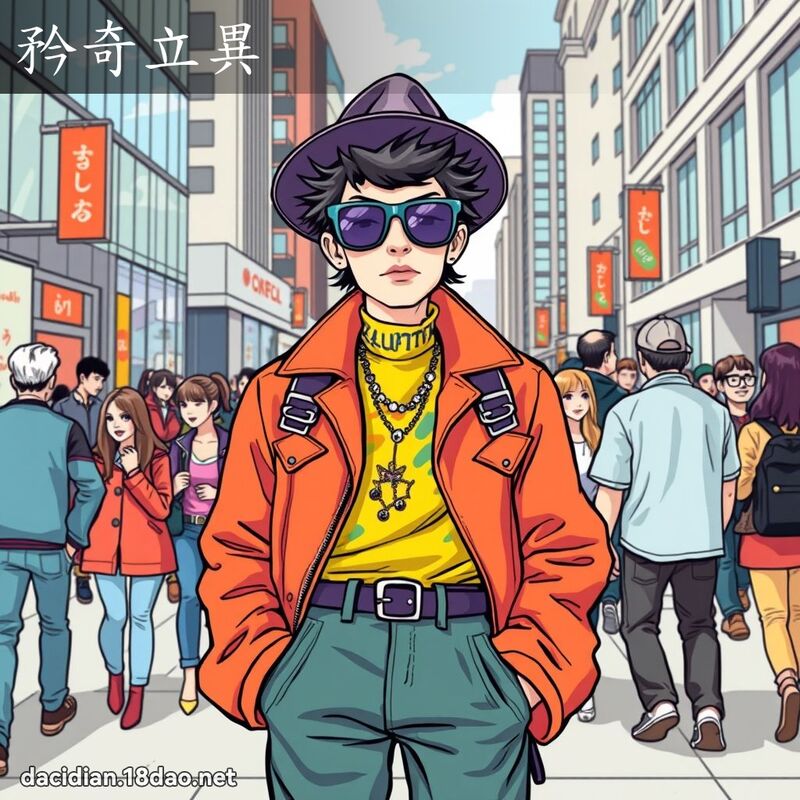 矜奇立異 - 國語大辭典配圖