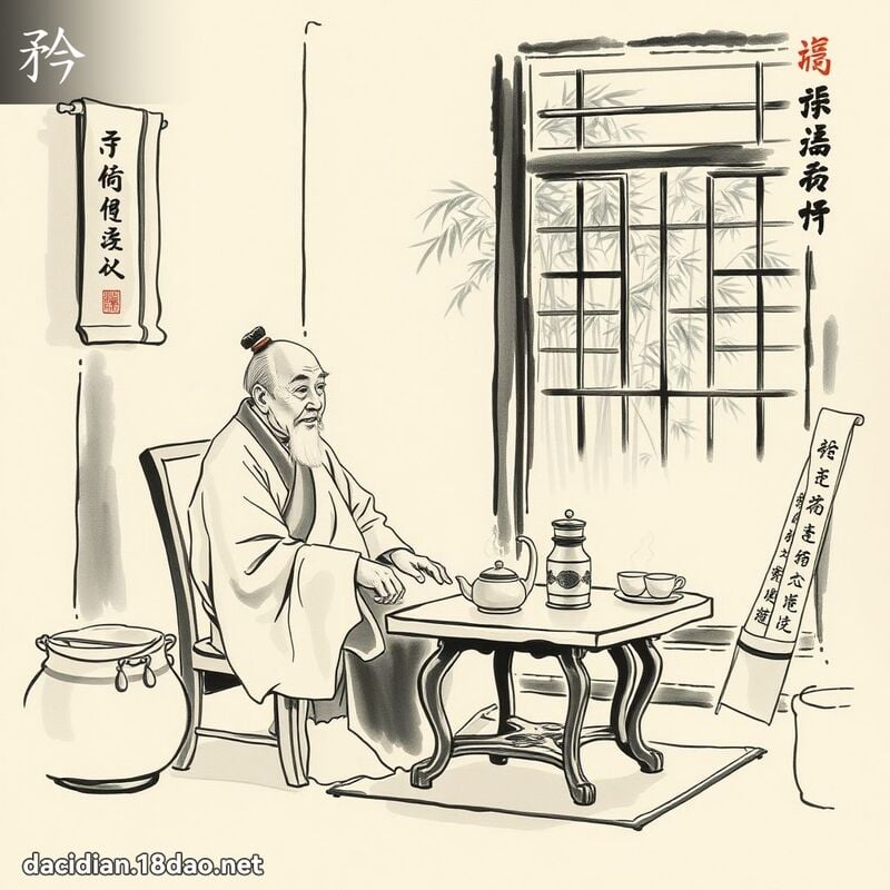 汉字: 矜 (多音字)