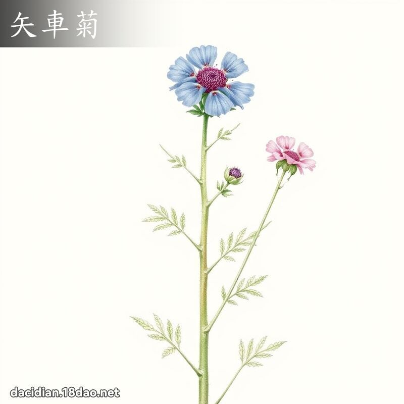 矢車菊 - 國語大辭典配圖