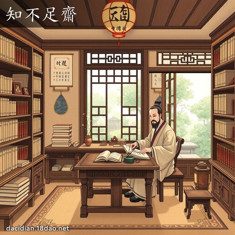 知不足斋 - 国语大辞典配图