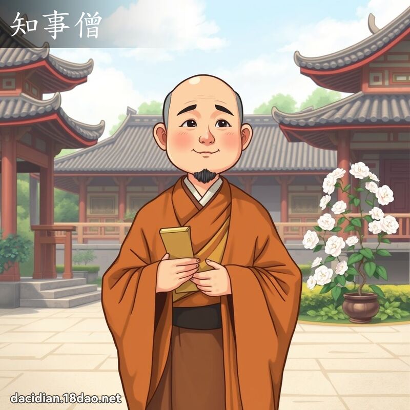 知事僧 - 國語大辭典配圖