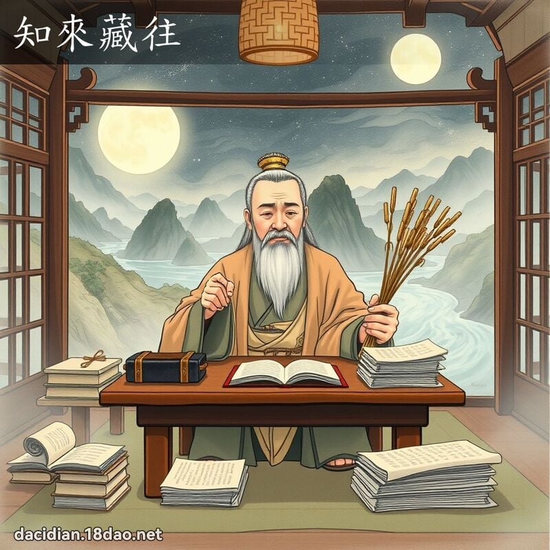 知来藏往 - 国语大辞典配图