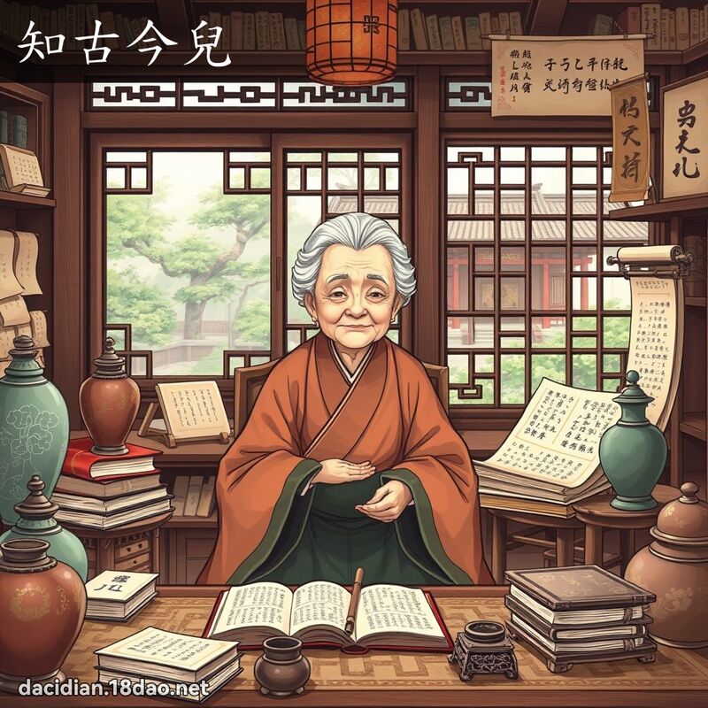 知古今兒 - 國語大辭典配圖