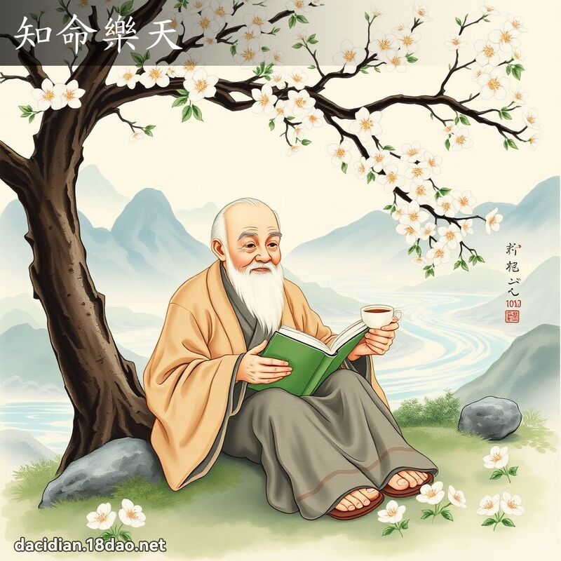 知命樂天 - 國語大辭典配圖