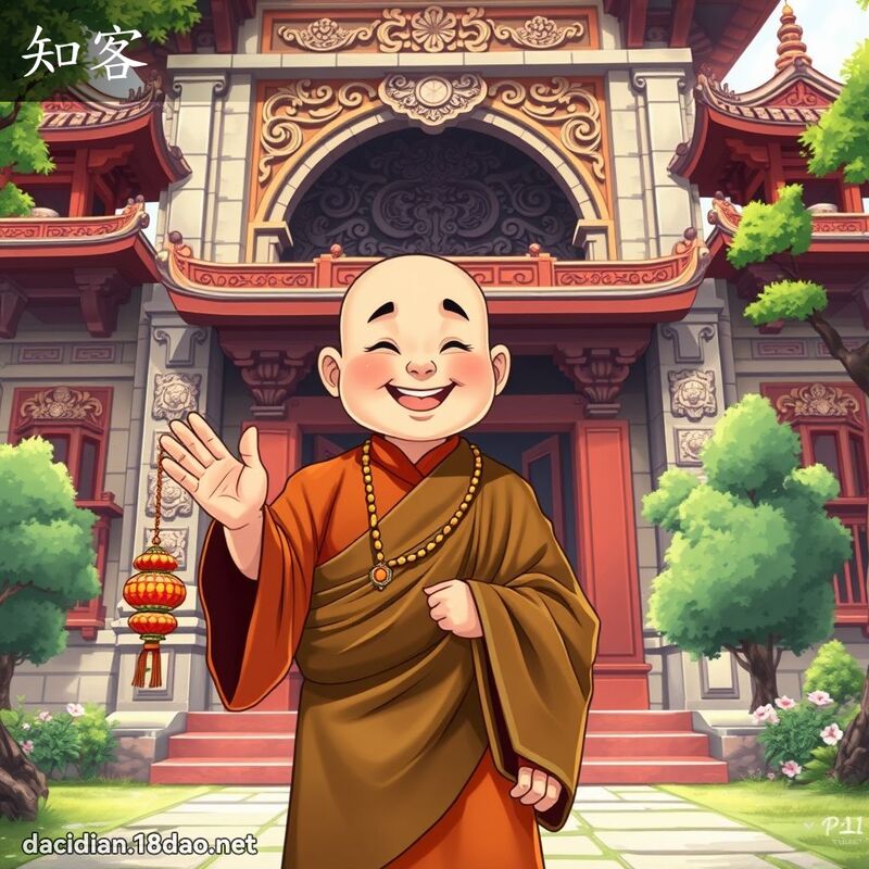 知客 - 國語大辭典配圖