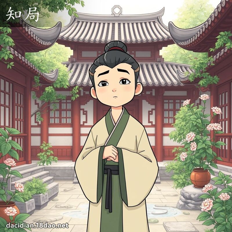 知局 - 国语大辞典配图
